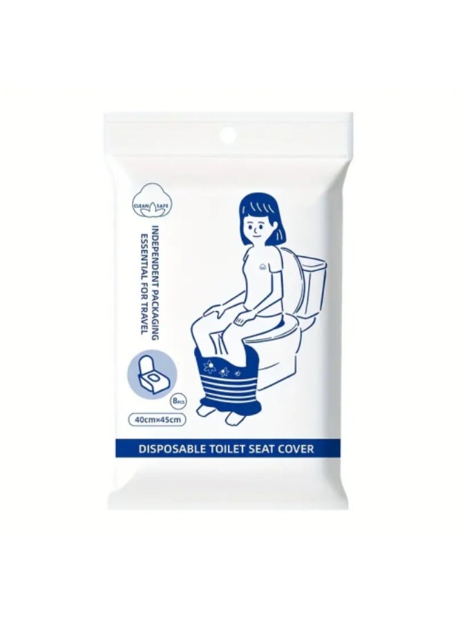 Disposable Toilet Seat Cover 8 Pieces